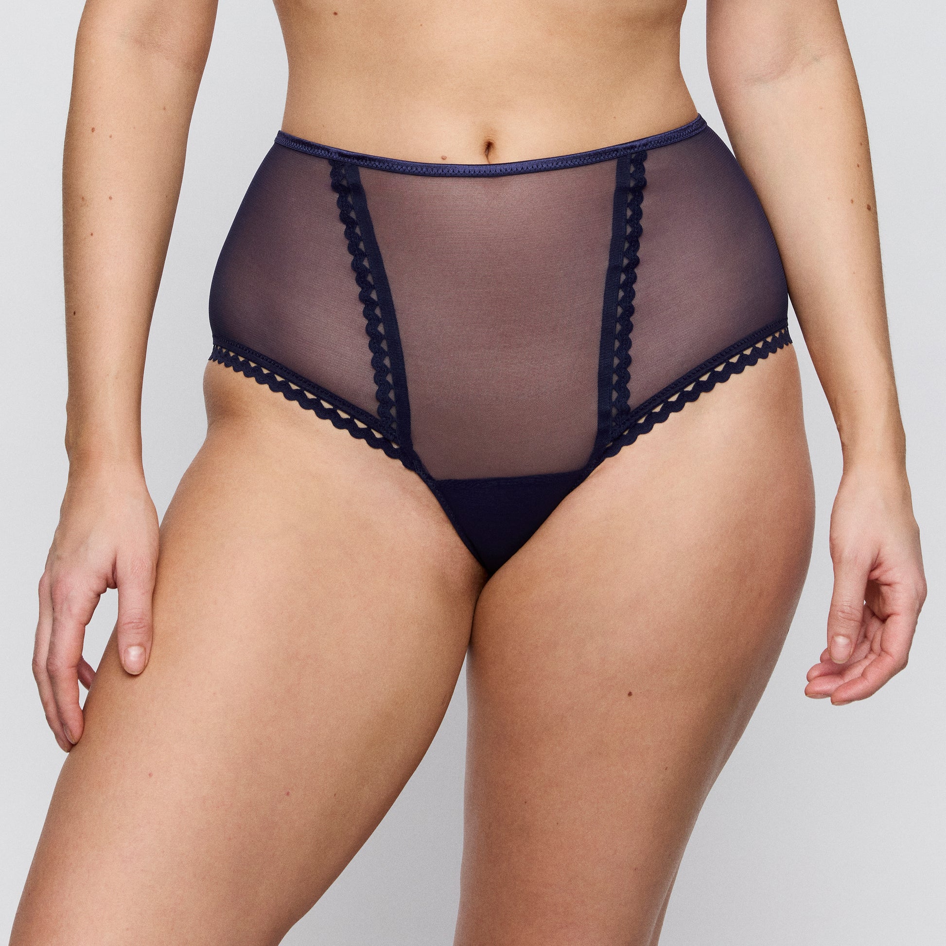 Primadonna Twist WOWGIRL hotpants in evening blue