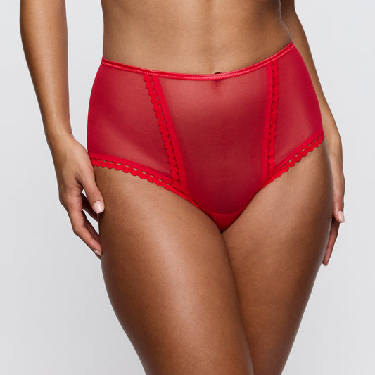 Primadonna Twist WOWGIRL hotpants in true red
