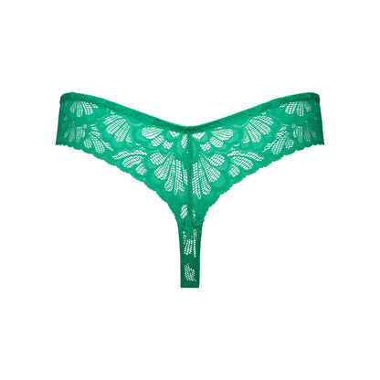 Primadonna Twist MOCUTO thong in Vivid Green