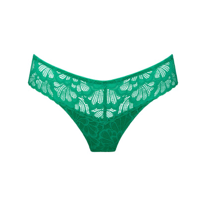 Primadonna Twist MOCUTO thong in Vivid Green