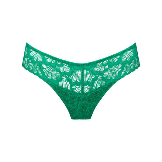 Primadonna Twist MOCUTO thong in Vivid Green