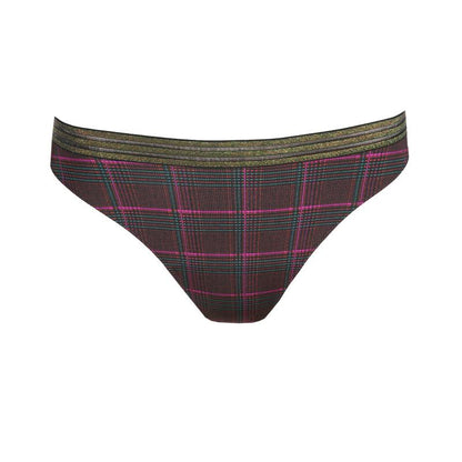 PrimaDonna Twist PRINCES BAY thong in Italian Check