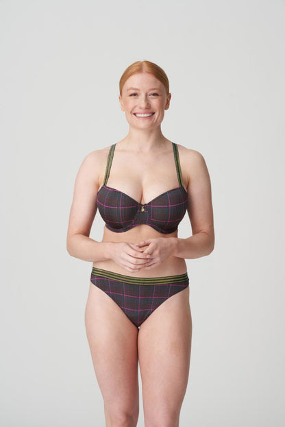 PrimaDonna Twist PRINCES BAY thong in Italian Check
