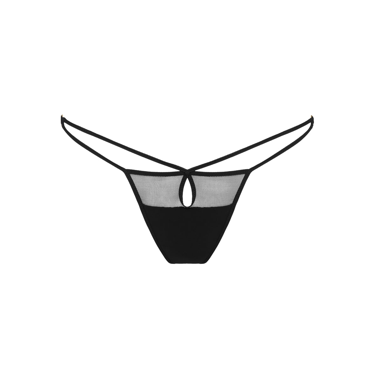 Primadonna Twist SHEARY thong in black