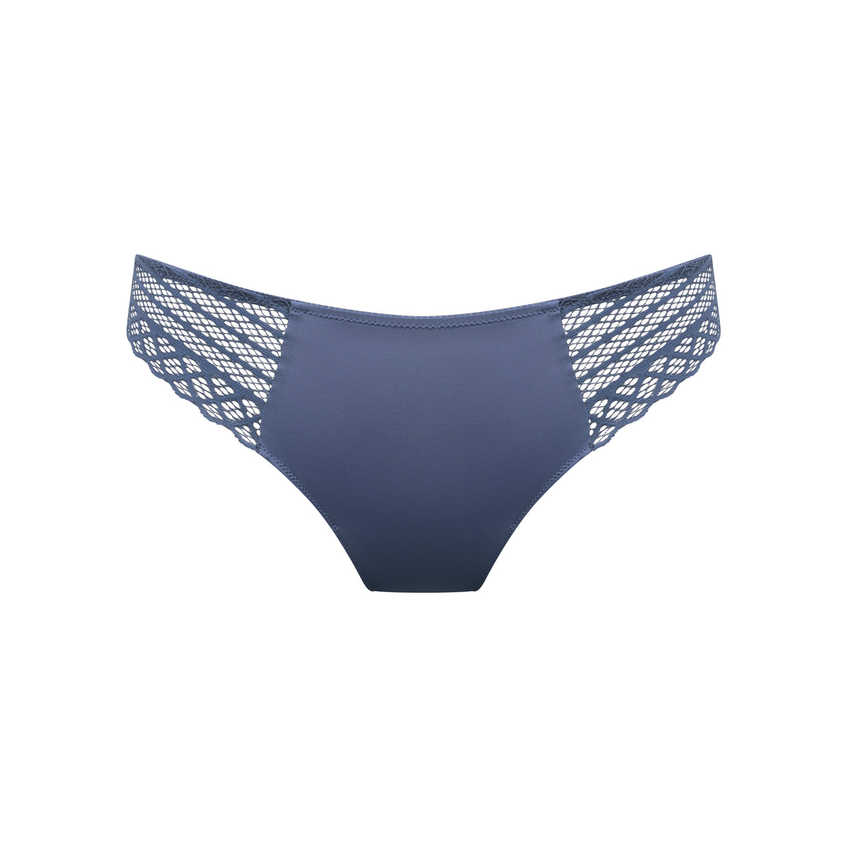 Primadonna Twist TWIST SIDE thong in indigofera