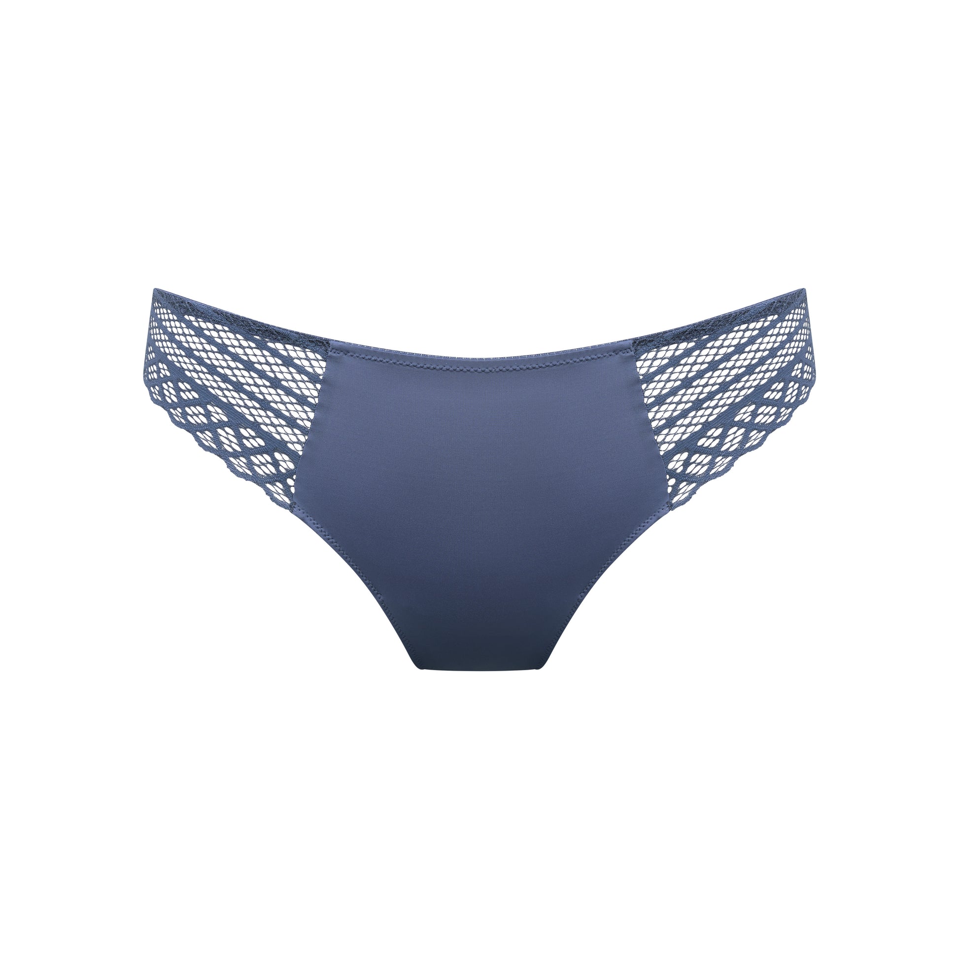 Primadonna Twist TWIST SIDE thong in indigofera