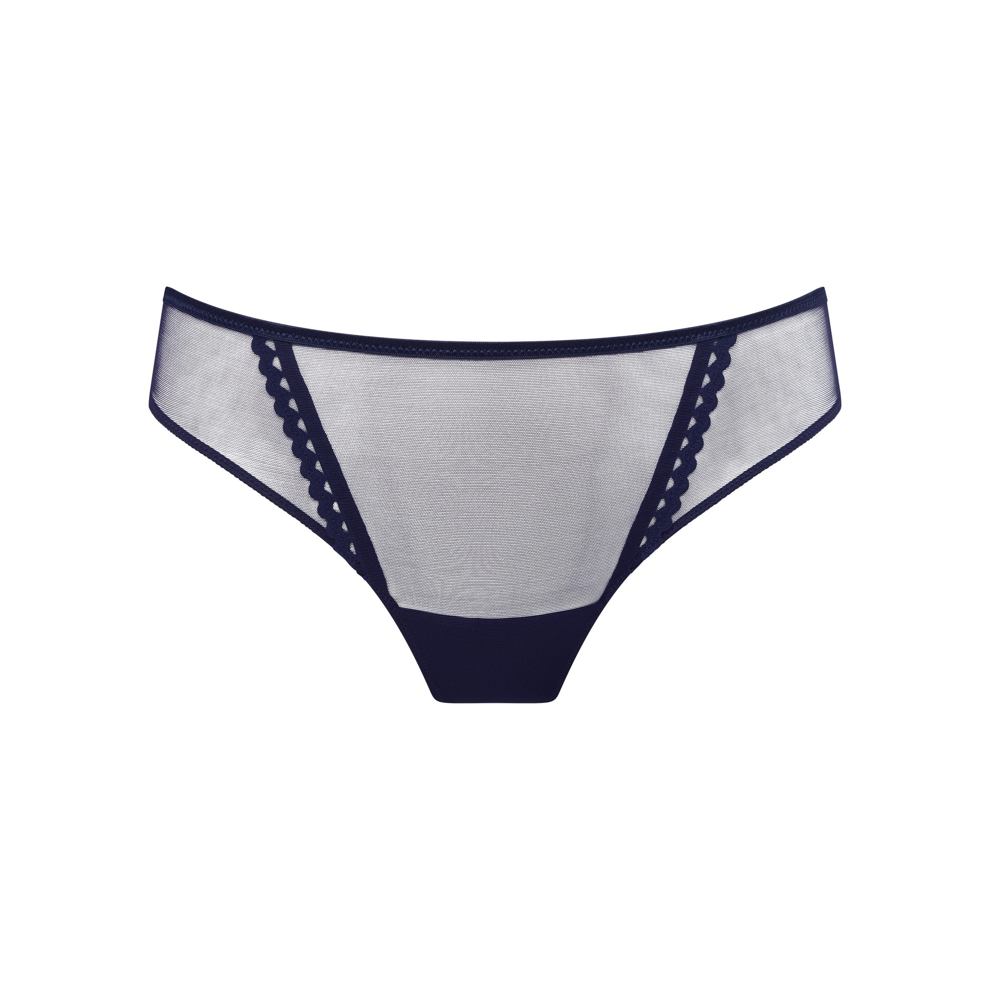 Primadonna Twist WOWGIRL thong in evening blue