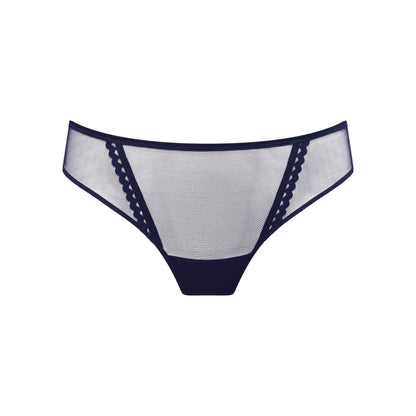 Primadonna Twist WOWGIRL thong in evening blue