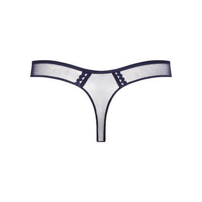 Primadonna Twist WOWGIRL thong in evening blue