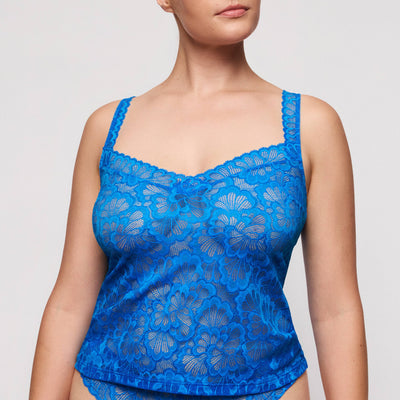 Primadonna Twist MOCUTO top without cups in Blu China