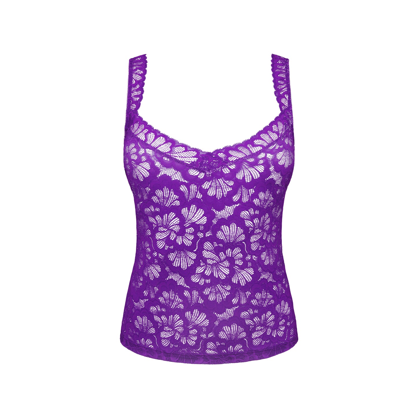 Primadonna Twist MOCUTO top without cups in Italian Acai