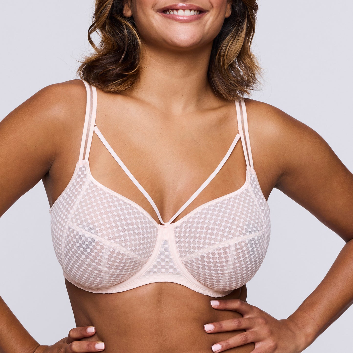 Primadonna Twist GLASS BEACH crystal pink full cup bra