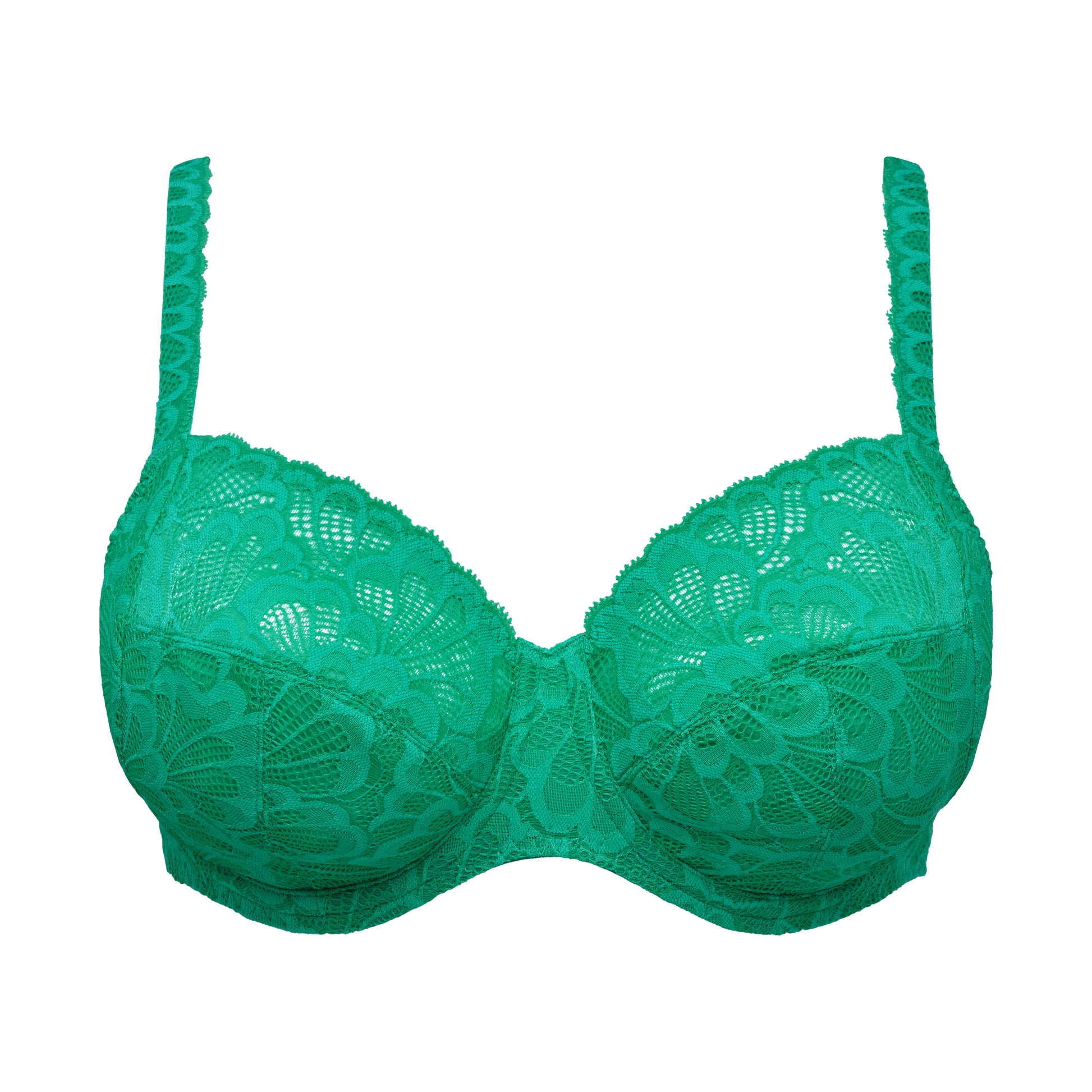 Primadonna Twist MOCUTO full cup bra in Vivid Green