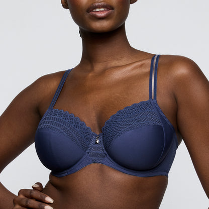 Primadonna Twist TWIST SIDE full cup bra in indigofera