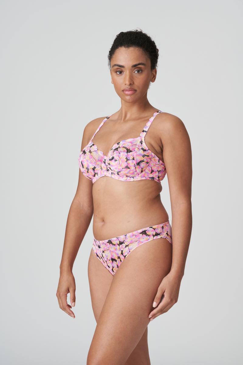 PrimaDonna Twist VIA ALEGRE full cup bra in Peony Pink