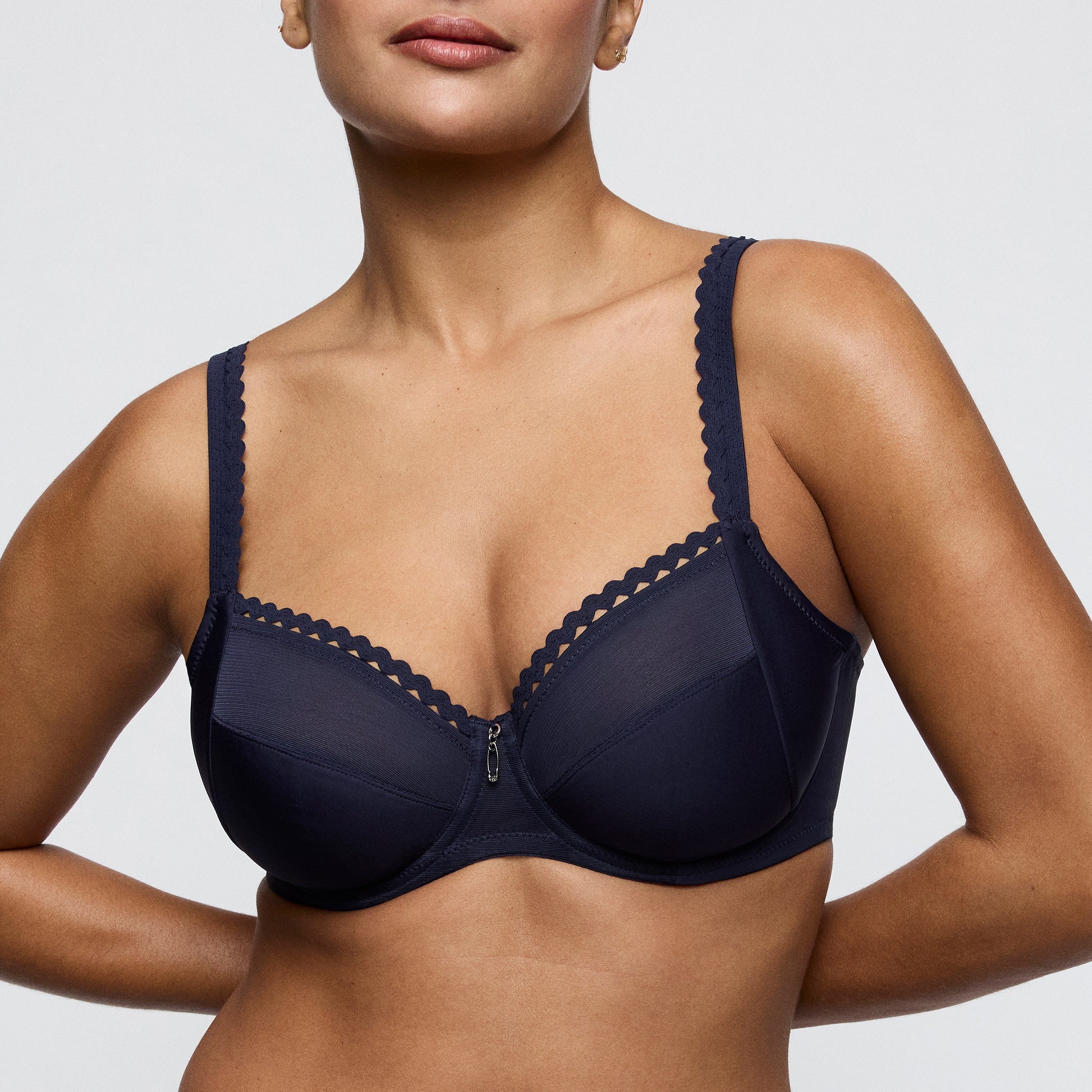 Primadonna Twist WOWGIRL full cup bra in evening blue