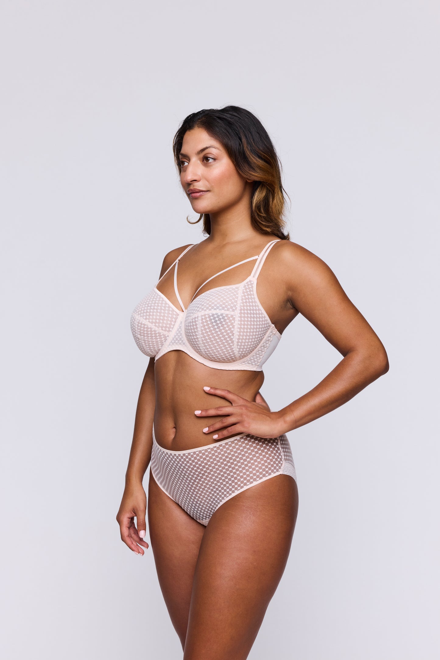 Primadonna Twist GLASS BEACH crystal pink full cup bra
