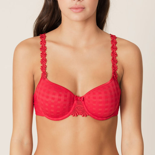 Marie Jo Avero seamless non padded bra in scarlet