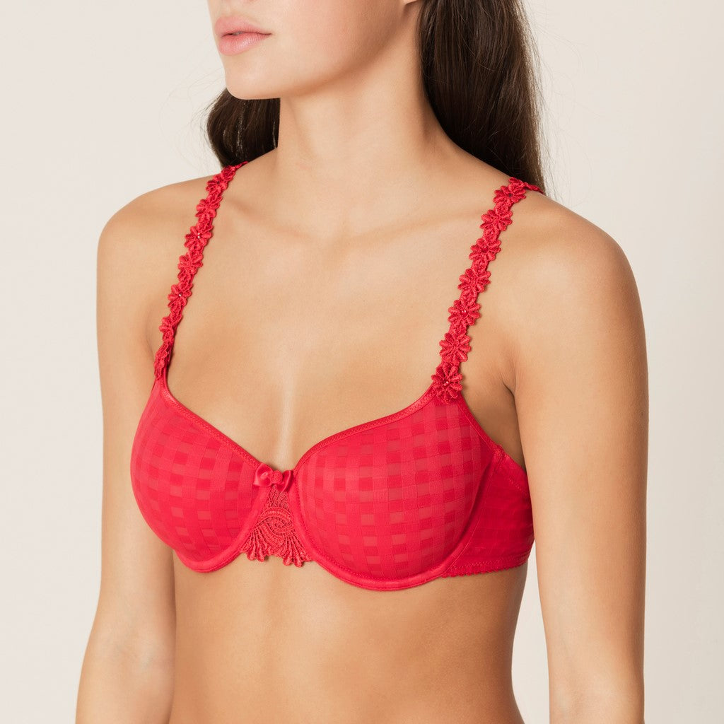 Marie Jo Avero seamless non padded bra in scarlet