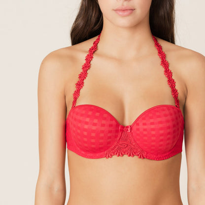 Marie Jo Avero padded bra - strapless in Scarlet