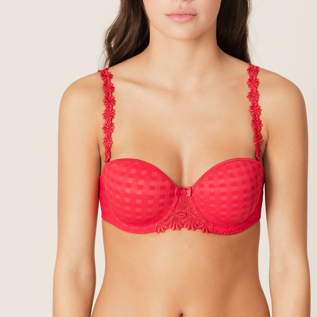 Marie Jo Avero padded bra - strapless in Scarlet