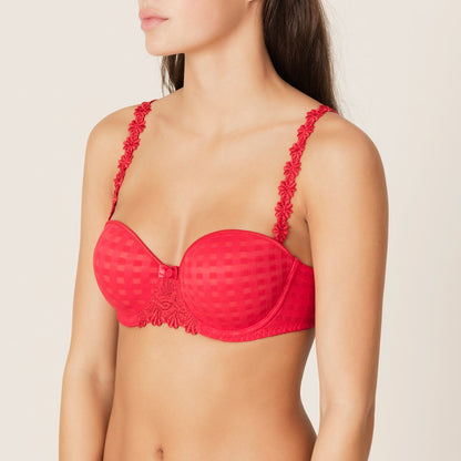 Marie Jo Avero padded bra - strapless in Scarlet