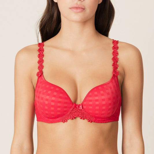 Marie Jo Avero padded bra - heart shape in Scarlet