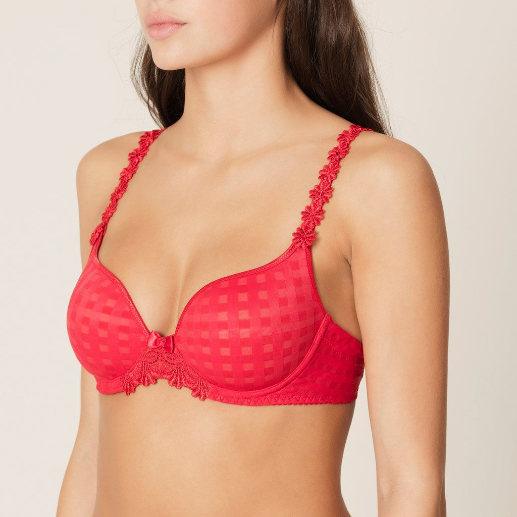 Marie Jo Avero padded bra - heart shape in Scarlet