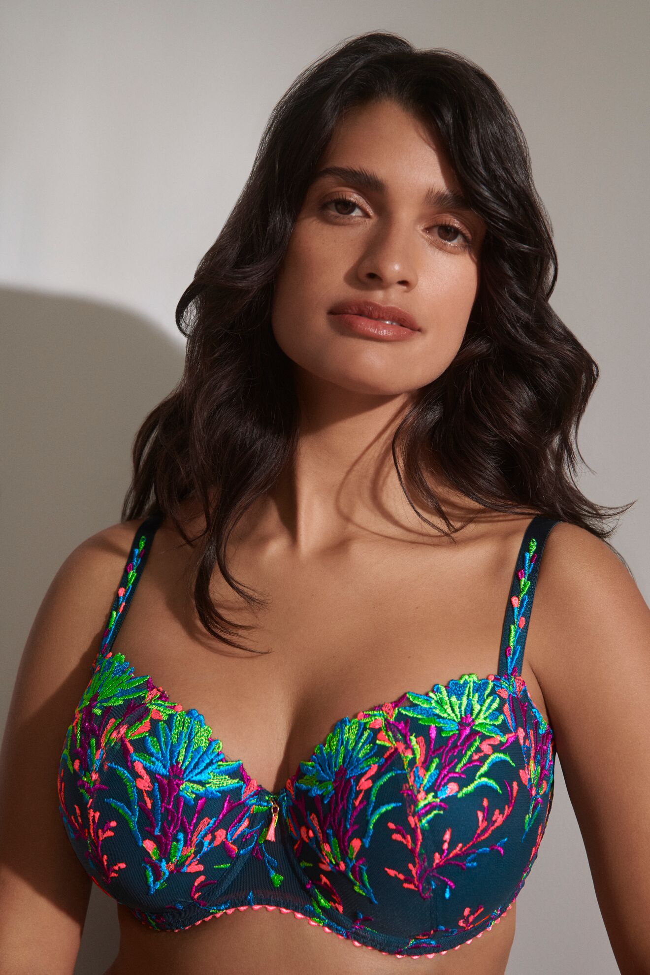 Jungle Summer bikini bra - with underwire that provides great