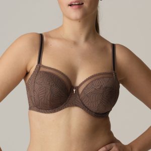 PrimaDonna Twist AJUSCO full cup bra in Caribe Taupe