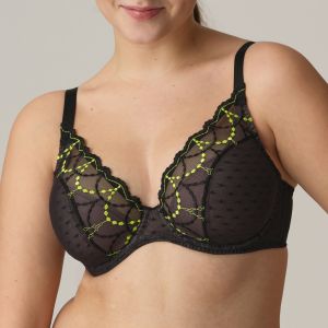 PrimaDonna Twist TEPITO half padded plunge bra in Dark Glow